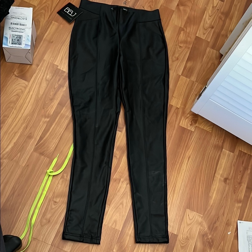 BBJ Los Angeles faux leather leggings Size S